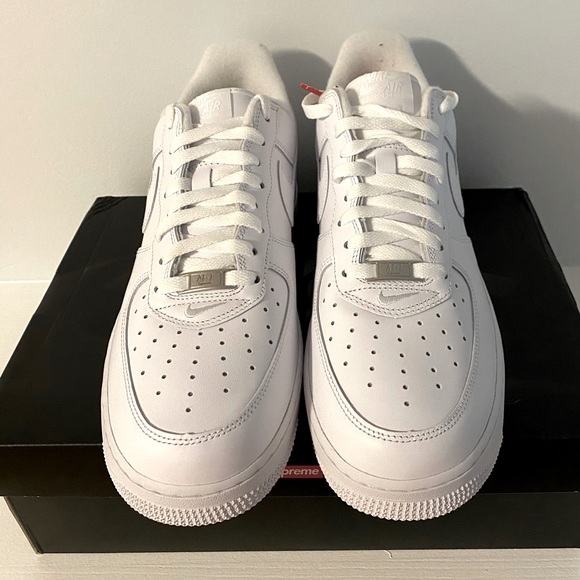 ❌sold ❌ Brand New Men’s Air Force 1 SP size 10.5 “Supreme” CU9225-100 - Picture 5 of 11